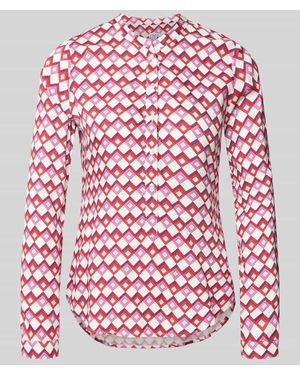 Emily Van Den Bergh Bluse aus reiner Viskose - Rot