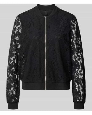 Vero Moda Regular Fit Blouson aus Baumwoll-Mix Modell 'HONEY' - Schwarz