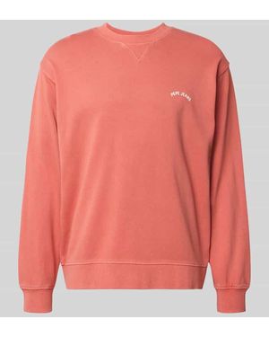 Pepe Jeans Regular Fit Sweatshirt aus reiner Baumwolle Modell 'JOHN CREW' - Pink