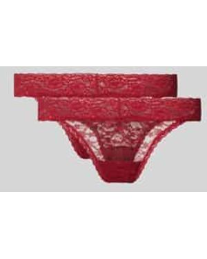 Snocks String Van Kant - Rood
