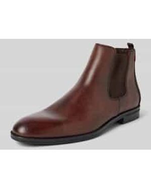 Lloyd Leren Boots Met Treklus - Bruin
