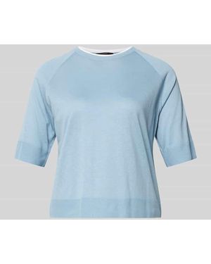 Windsor. T-Shirt mit Raglanärmeln und 1/2-Arm - Blau