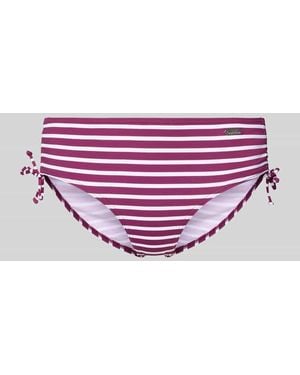 Venice Beach Bikinihose mit Raffungen Modell 'Tadu' - Pink