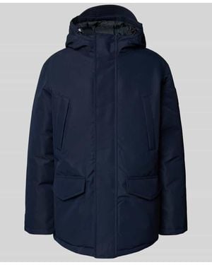Napapijri Jacke mit Kapuze Modell 'CORNIER' - Blau