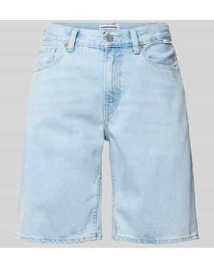 ARMEDANGELS Regular Fit Jeansshorts aus reiner Baumwolle Modell 'THALINAA' - Blau