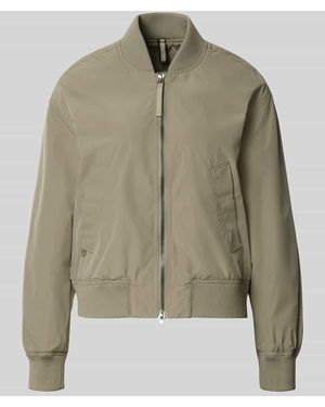 Camel Active Regular Fit Jacke mit Stehkragen - Grün