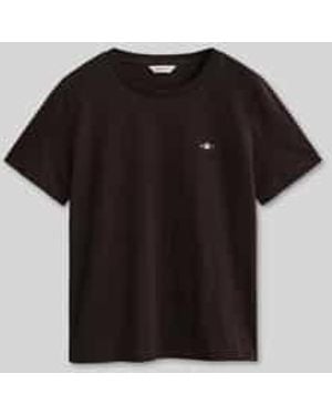 GANT T-Shirts - Zwart