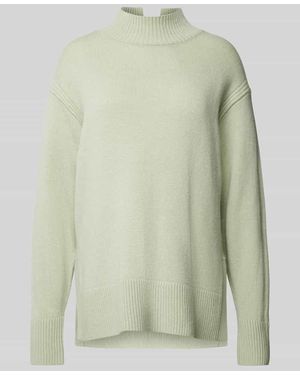 someday. Strickpullover Mit Stehkragen Modell 'Tahila' - Grün