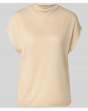 Comma, Regular Fit Bluse aus Lyocell-Mix - Natur