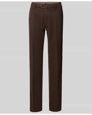 MMX Chino mit Gesäßtaschen Modell 'Lupus' - Braun
