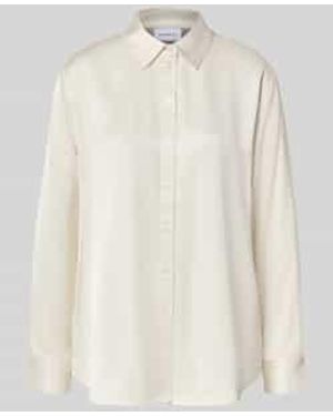 Comma, Blouses Lange Mouw - Wit