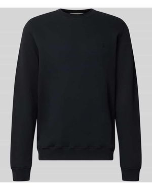 ARMEDANGELS Regular Fit Sweatshirt aus reiner Baumwolle Modell 'BAARO' - Schwarz