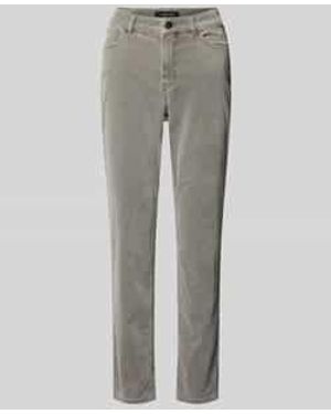 Marc Cain Slim Fit Broek - Grijs
