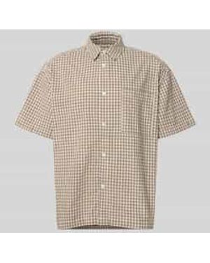 Only & Sons Loose Fit Vrijetijdsoverhemd Van Puur Katoen Model 'Daves' - Naturel