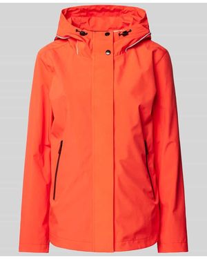 Fuchs & Schmitt Softshell-Jacke Mit Kapuze - Rot