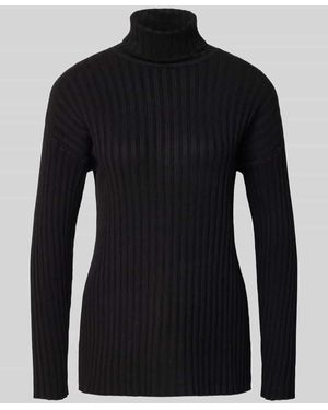 Soya Concept Rollkragenpullover mit Rollkragen Modell 'KANITA' - Schwarz