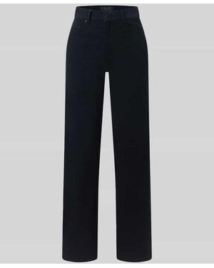 ANGELS Regular Fit Hose mit High Waist Modell 'LARA' - Blau