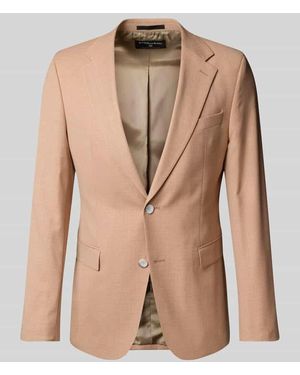 Strellson Slim Fit Sakko mit Brustleistentasche Modell 'Alzer' - Natur
