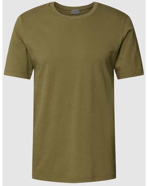 Hanro T-Shirt Aus Single Jersey - Grün
