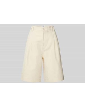 Filippa K Relaxed Fit Shorts Aus Reiner Baumwolle - Weiß