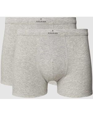 RAGMAN Trunks mit Label-Print - Grau