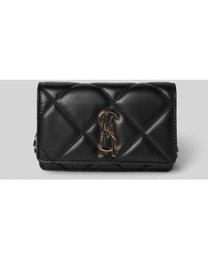 Steve Madden Crossbody Bag mit Logo-Applikation Modell 'Bendue' - Schwarz