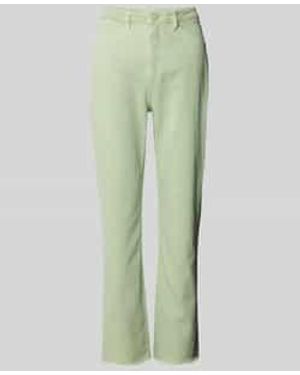 Opus Wide & Loose Fit Jeans - Groen