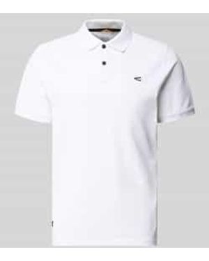 Camel Active Regular Fit Poloshirt - Wit