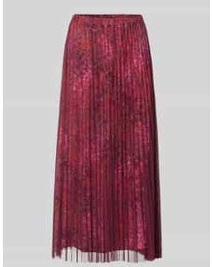 Rich & Royal Midi Rokken - Rood