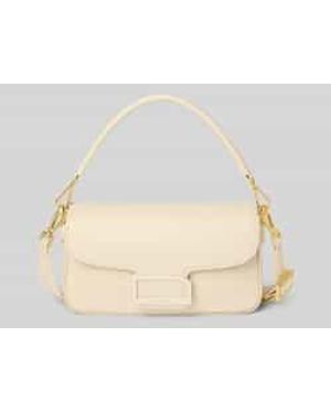 Bogner Handtas Met Labeldetail - Naturel
