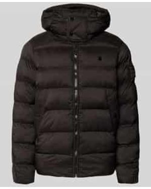 G-Star Gewatteerd Jack Met Ritssluiting - Zwart