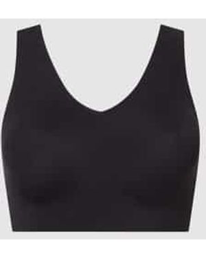 Schiesser Bustier Met Stretch - Gewatteerd - Zwart