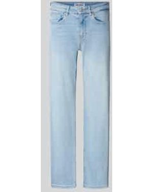 Review Straight Fit Jeans - Blauw