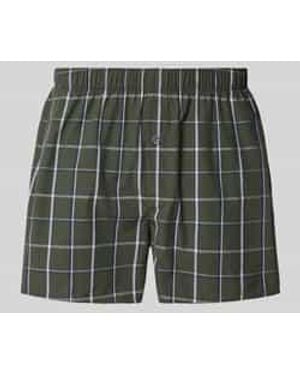 Hanro Boxershort Met Sierknoop - Groen