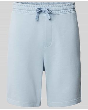 HUGO Sweatshorts Mit Label-Print Modell 'Nomario' - Blau