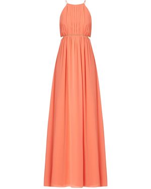 Jake*s Abendkleid aus Chiffon - Orange