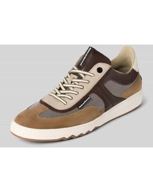 Floris Van Bommel Sneaker mit Label-Details Modell 'De Kupster' - Natur