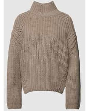 Marc O' Polo Oversized Wollen Pullover - Bruin