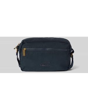 Camel Active Umhängetasche Mit Logo-Stitching Modell 'Journey' - Blau