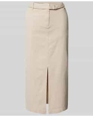 S.oliver Slanke Midirok Van Keperstof - Naturel