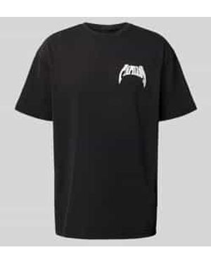 Mister Tee T-shirt Met Statementprint - Zwart