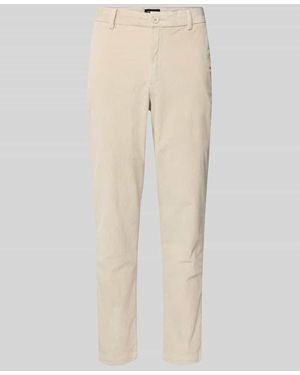 Jack & Jones Tapered Fit Chino aus Cord - Natur