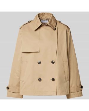 Jake*s Trenchcoat Mit Leistentaschen - Natur