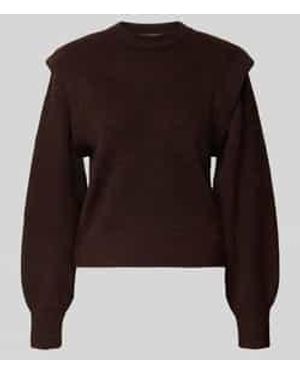 Scotch & Soda Gebreide Pullover Met Ribboorden - Bruin