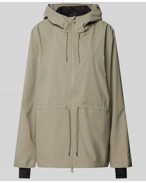 Rains Jacke mit Kapuze Modell 'Suva' - Natur