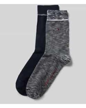 Tommy Hilfiger Kousen Met Verstevigde Hiel - Grijs