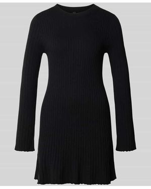 ONLY Eng anliegendes Freizeitkleid aus Viskose-Mix Modell 'MICHELLA' - Schwarz