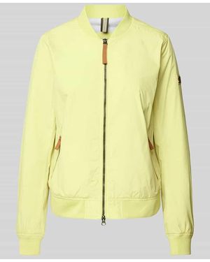 Camel Active Jacke Mit Label-Patch - Gelb