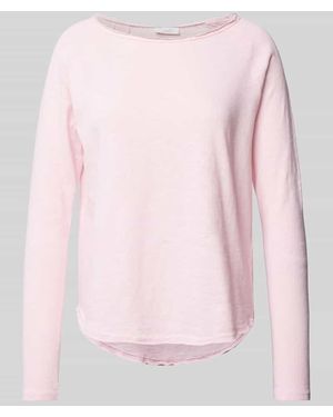 Rich & Royal Longsleeve Im Used-Look - Pink