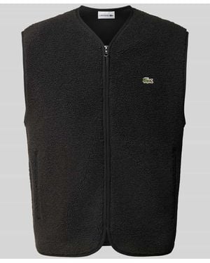 Lacoste Weste mit Logo-Detail SHERPA VEST - Schwarz